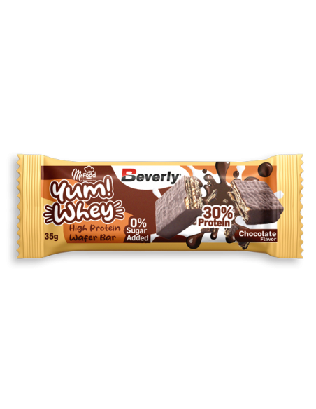 Yum Whey Wafer Bar 35 g - 30% de protéines au chocolat