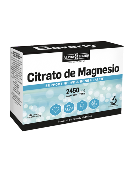 MAGNESIUM CITRATE 60 Tabs - 2450 mg