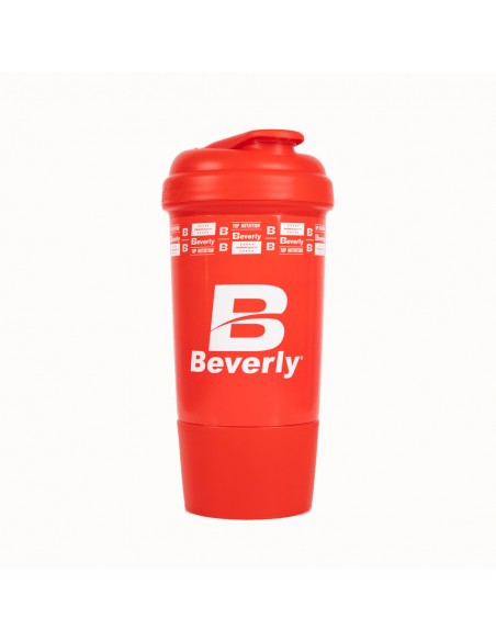 Shaker Beverly 500 ml con dosificador y rejilla anti grumos