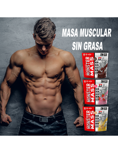 Monster Mass Hydrates de carbone avec protein 5 kg.