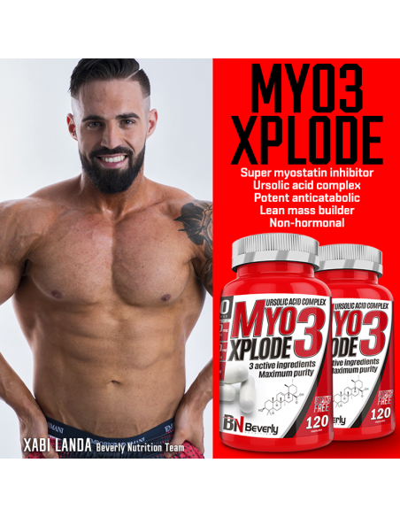 Myo3 Explode myostatin inhibitor | 120 caps