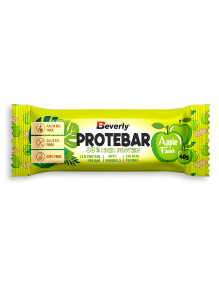 PROTEBAR Manzana 33% Protein | 12 Barritas