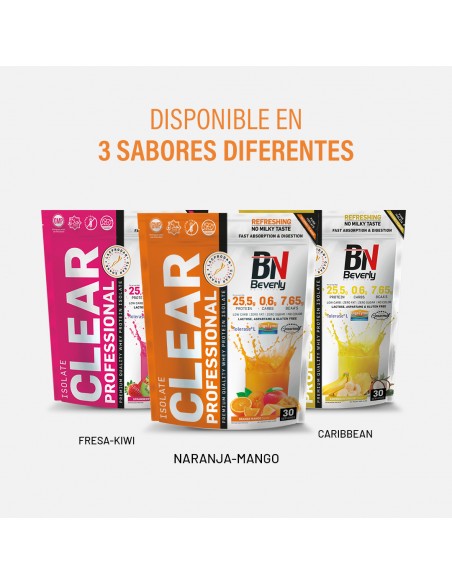 ISOLATE CLEARSHAKE | 908 gr | 85% Aislado de Suero | 30 Servicios |Transparente, Afrutada | Naranja Mango