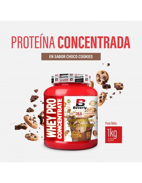 WHEY PRO CONCENTRATE | 1 Kg | 4 Sabores | Lacprodan®