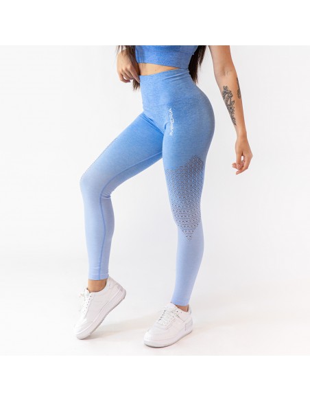 IMPERIA - Seamless Micro Legging Bleu - Push Up