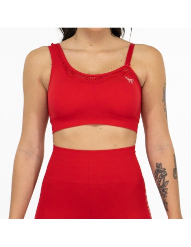 IMPERIA - Seamless Top Rojo Micro