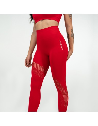 IMPERIA - Seamless Legging Micro Technique Rouge