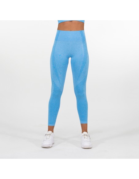 IMPERIA - Seamless Legging Azul Técnico