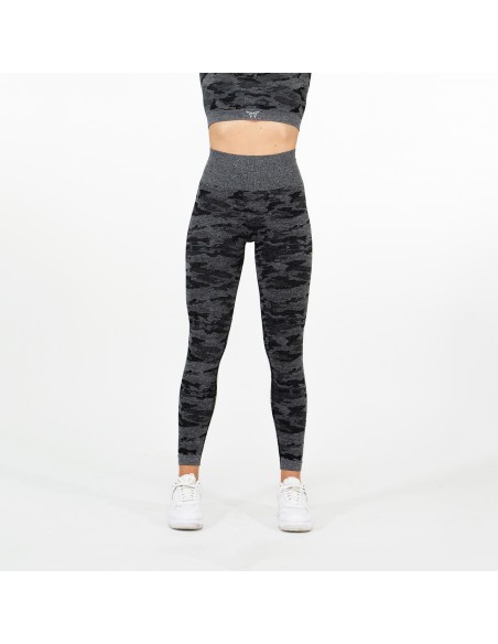 IMPERIA - Seamless Legging Grey camouflage